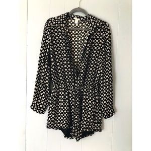 Polka dot jumper lightweight forever21